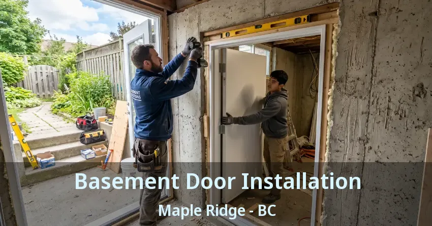 Basement Door Installation Maple Ridge - BC