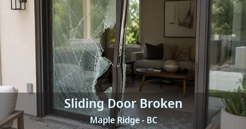 Sliding Door Broken Maple Ridge - BC